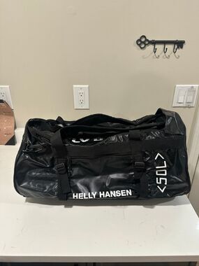 Helly Hansen Black Duffle Bag & Backpack 50L